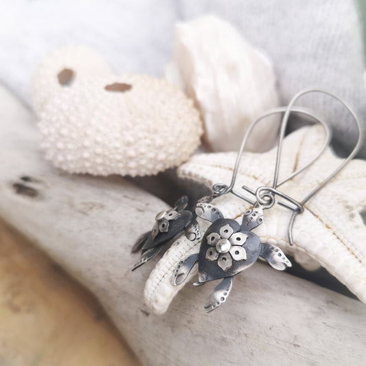 The Loving Turtle Earrings