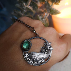 The Humpback Necklace with Tourmaline I