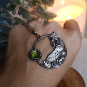 The Humpback Necklace with Tourmaline II