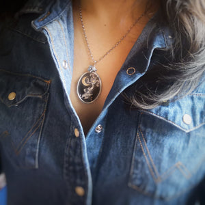 The Lucky Elephant Shadowbox Necklace