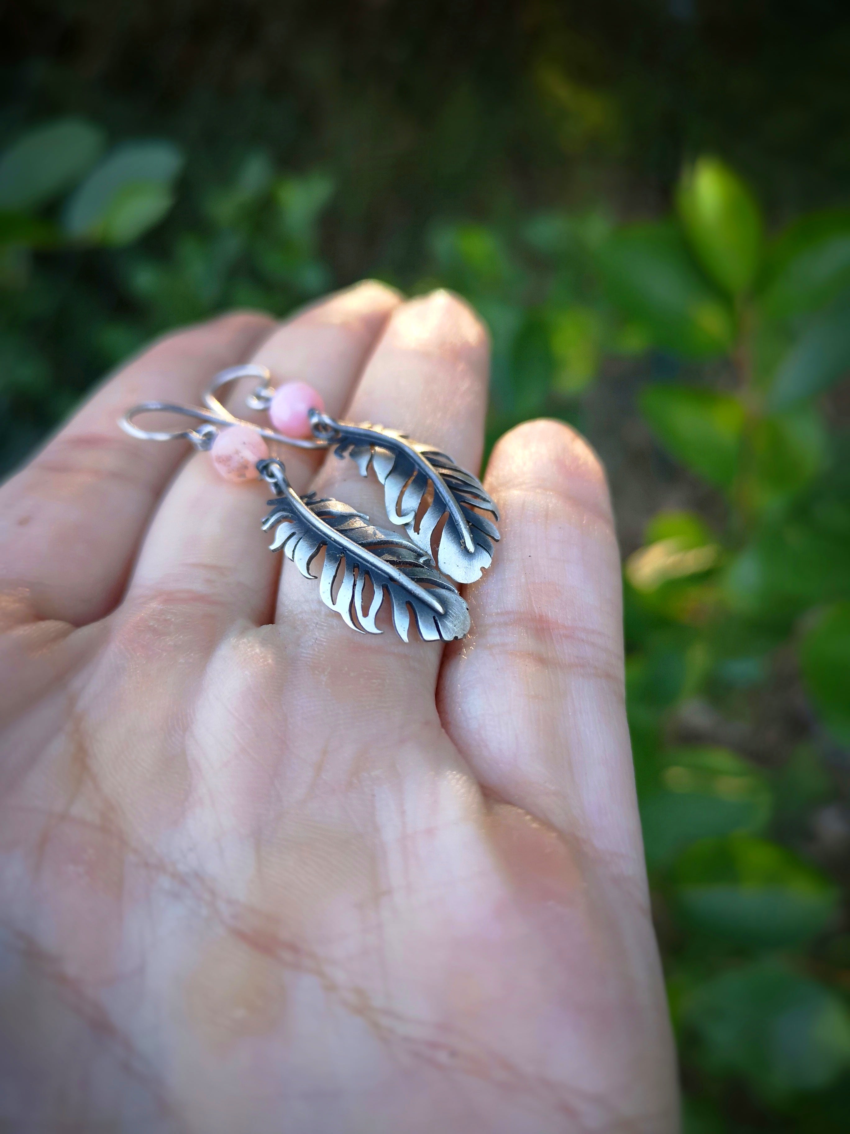 The Feather Earrings l