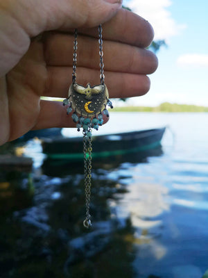 Sacred Wings Necklace - Eagle Keum Boo Necklace