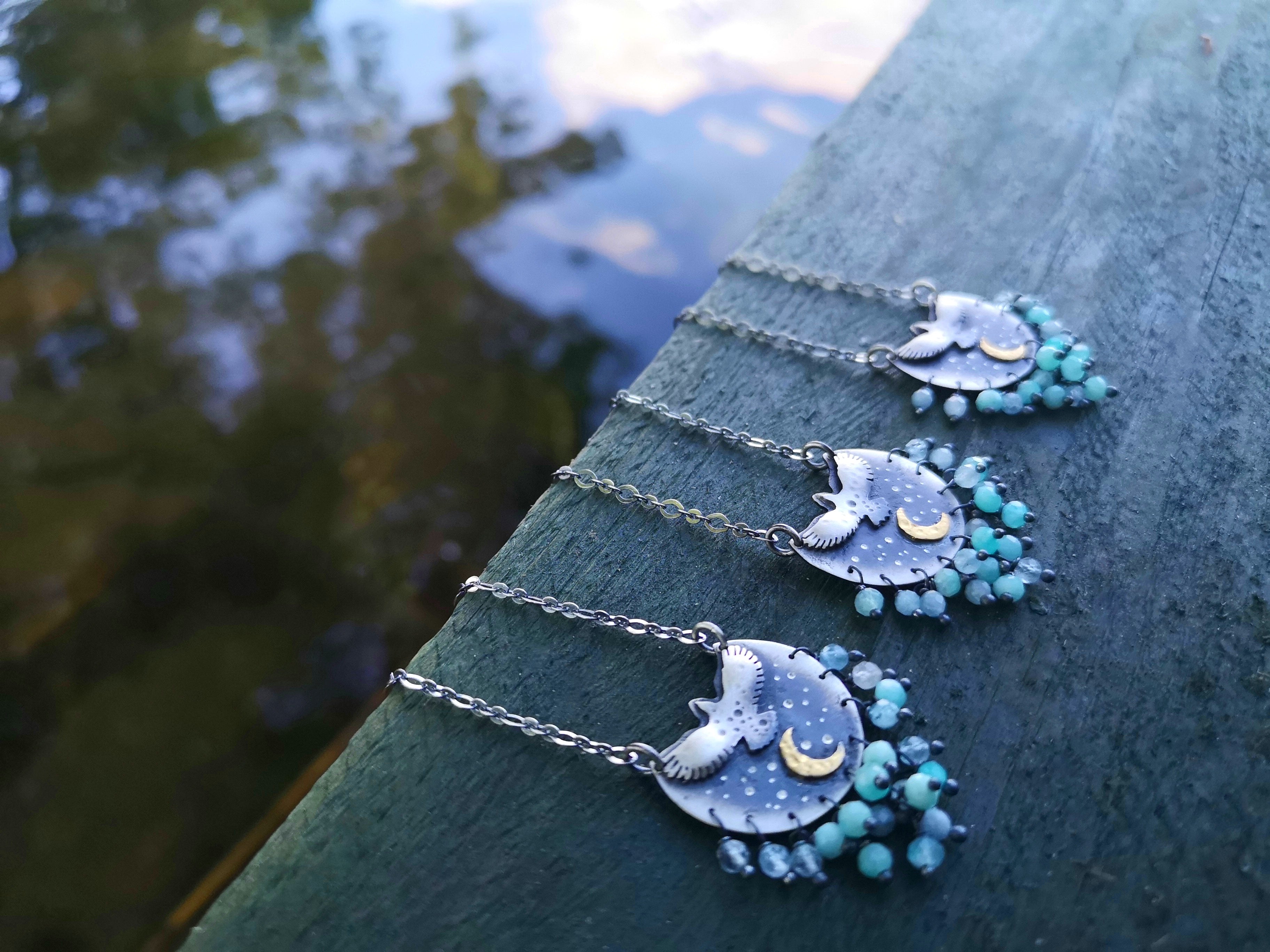 Sacred Wings Necklace - Eagle Keum Boo Necklace