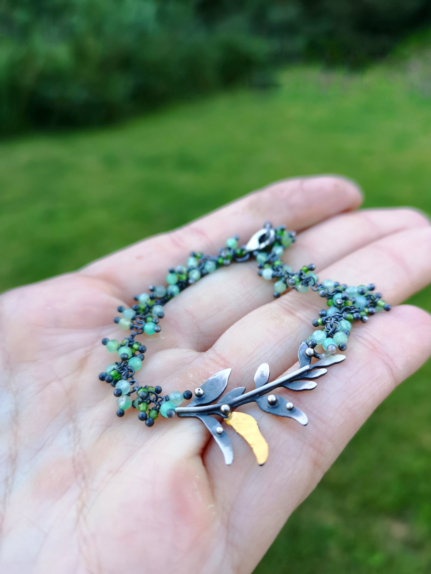 Willow Bracelet - Leaf Bracelet