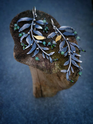 Willow Earrings - Leaf Earrings