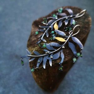 Willow Earrings - Leaf Earrings