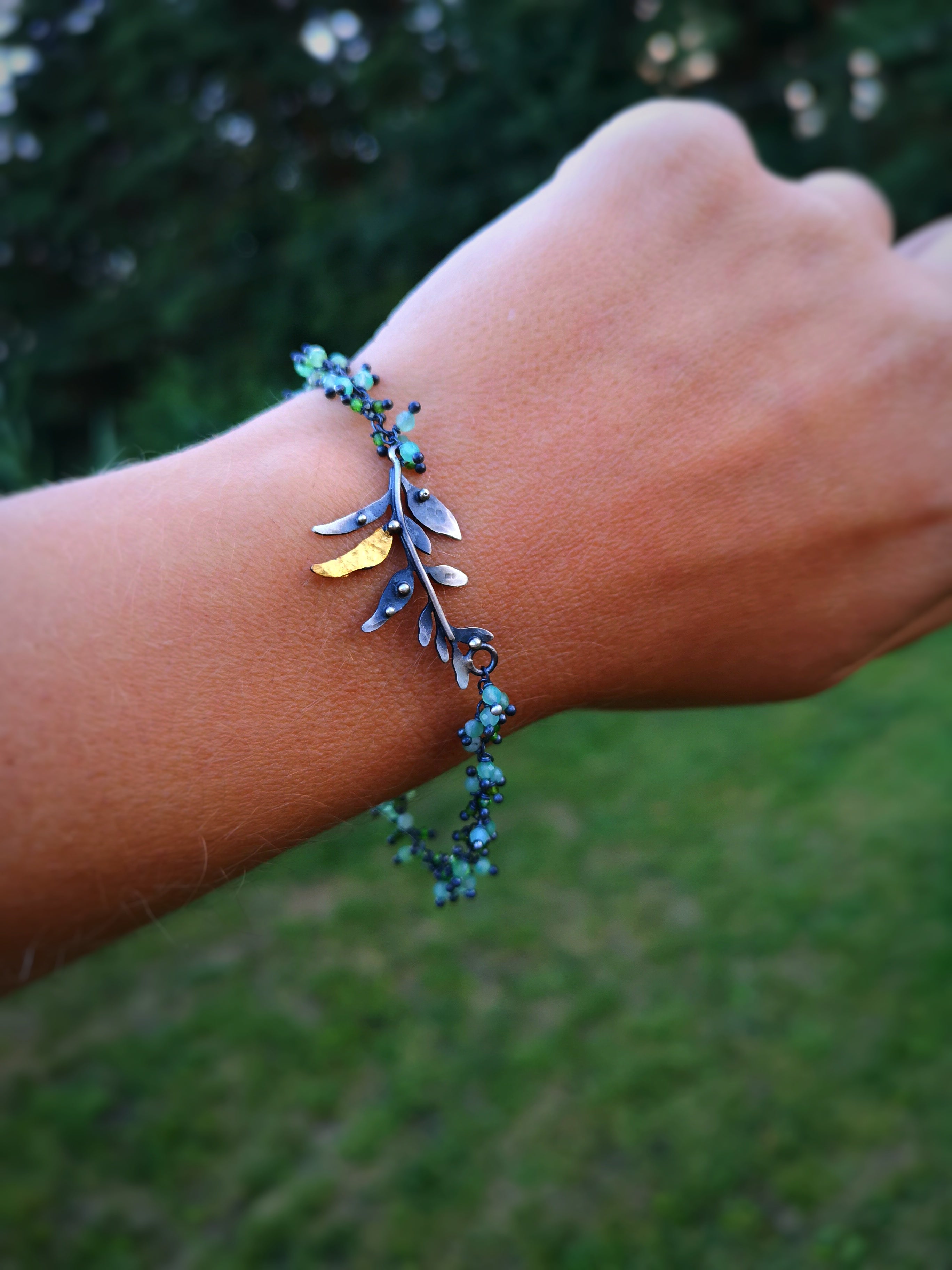 Willow Bracelet - Leaf Bracelet