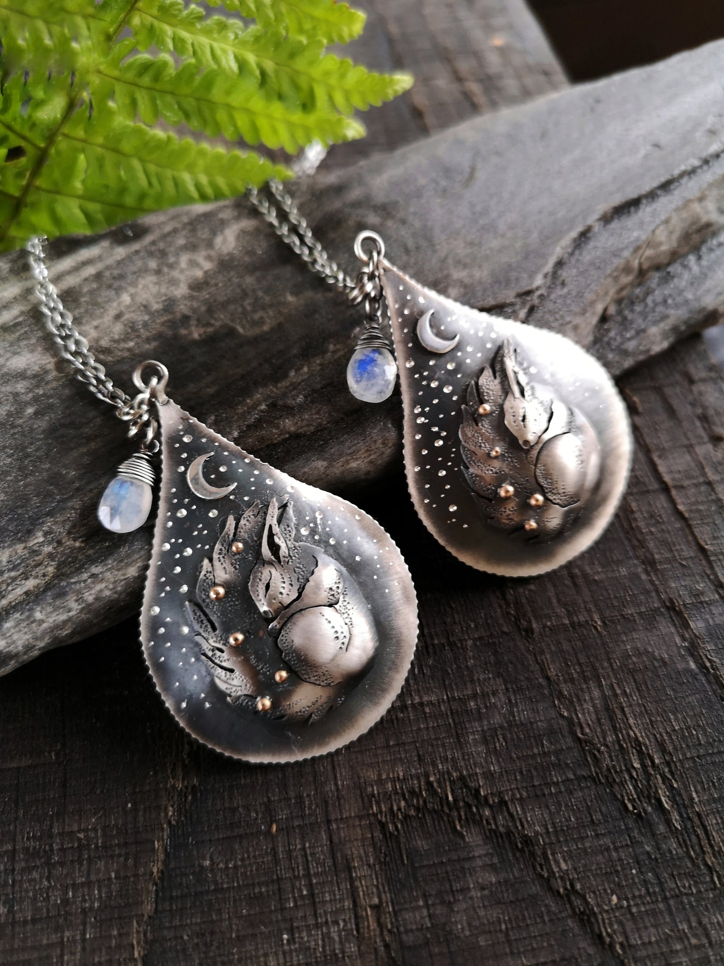 The Sleeping Squirrel Necklace I