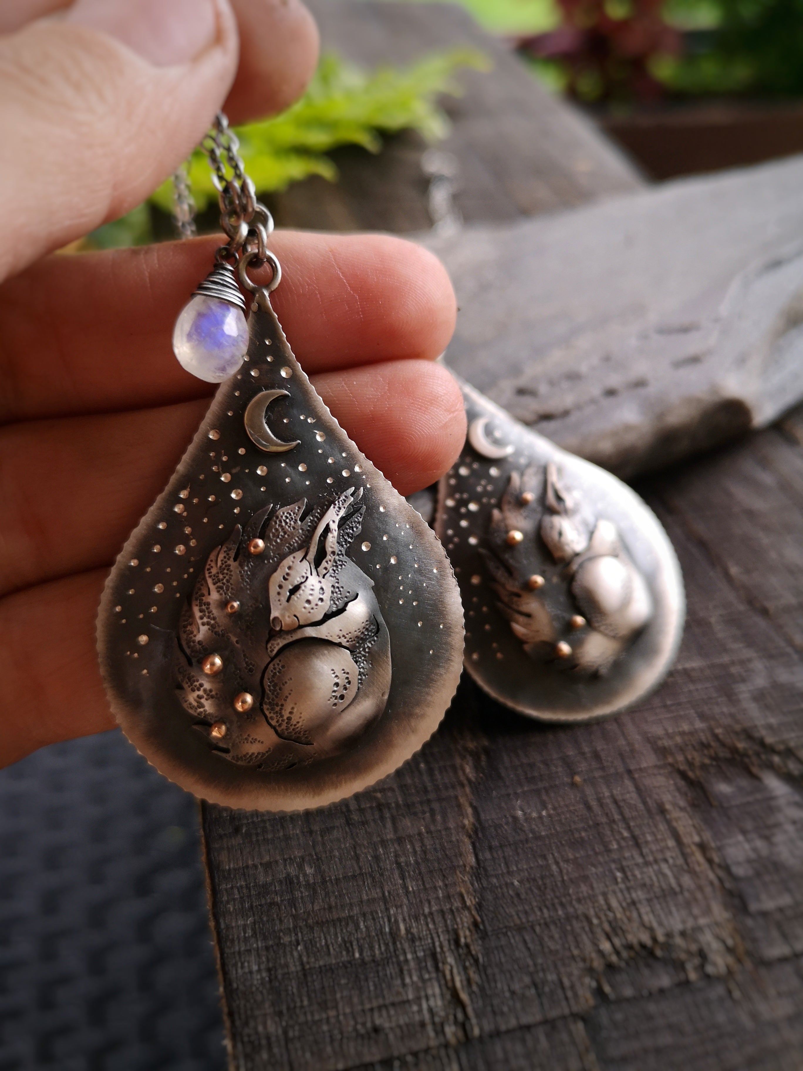 The Sleeping Squirrel Necklace I