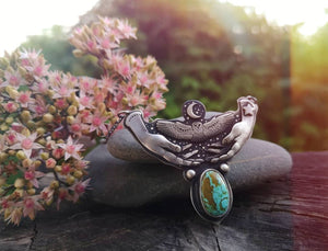 The Barn Owl Necklace - Totem Owl Necklace