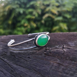 Chrysoprase Cuff l