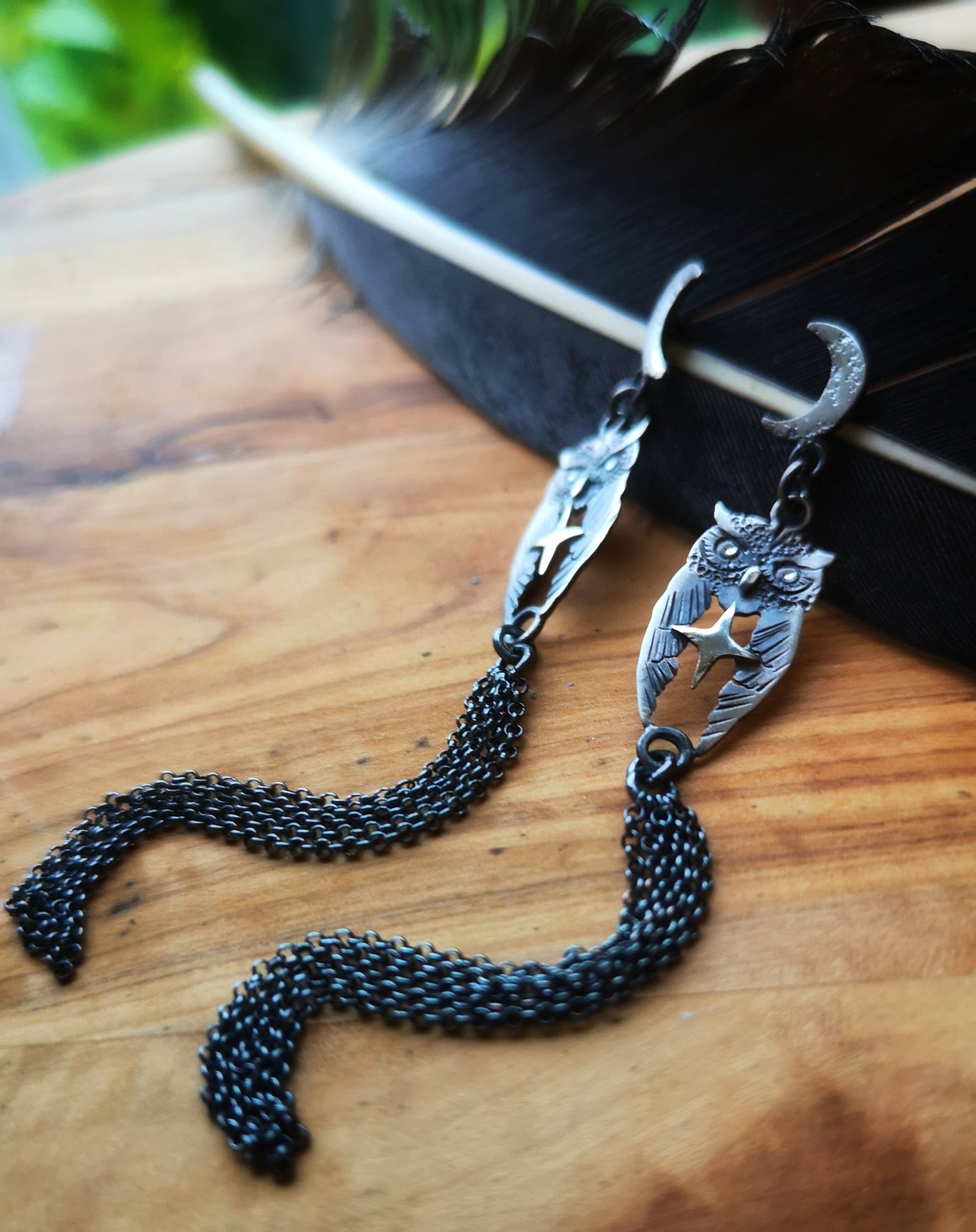The Great Horned Owl Earrings