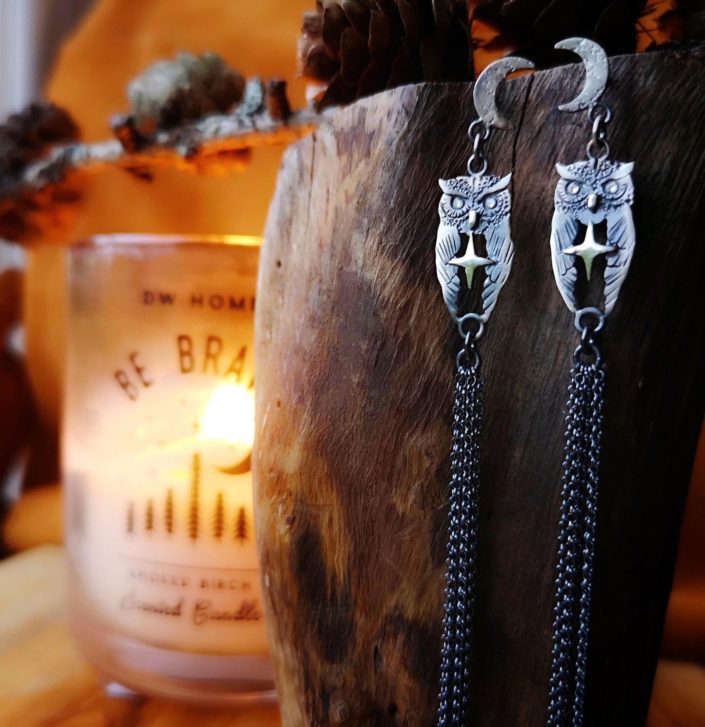 The Great Horned Owl Earrings