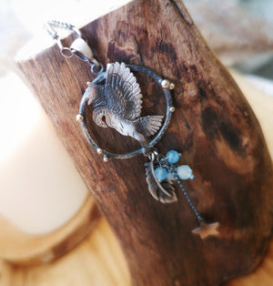 The Owl at Dawn - Lariat Aquamarine