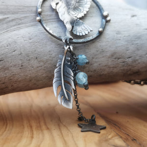 The Owl at Dawn - Lariat Aquamarine