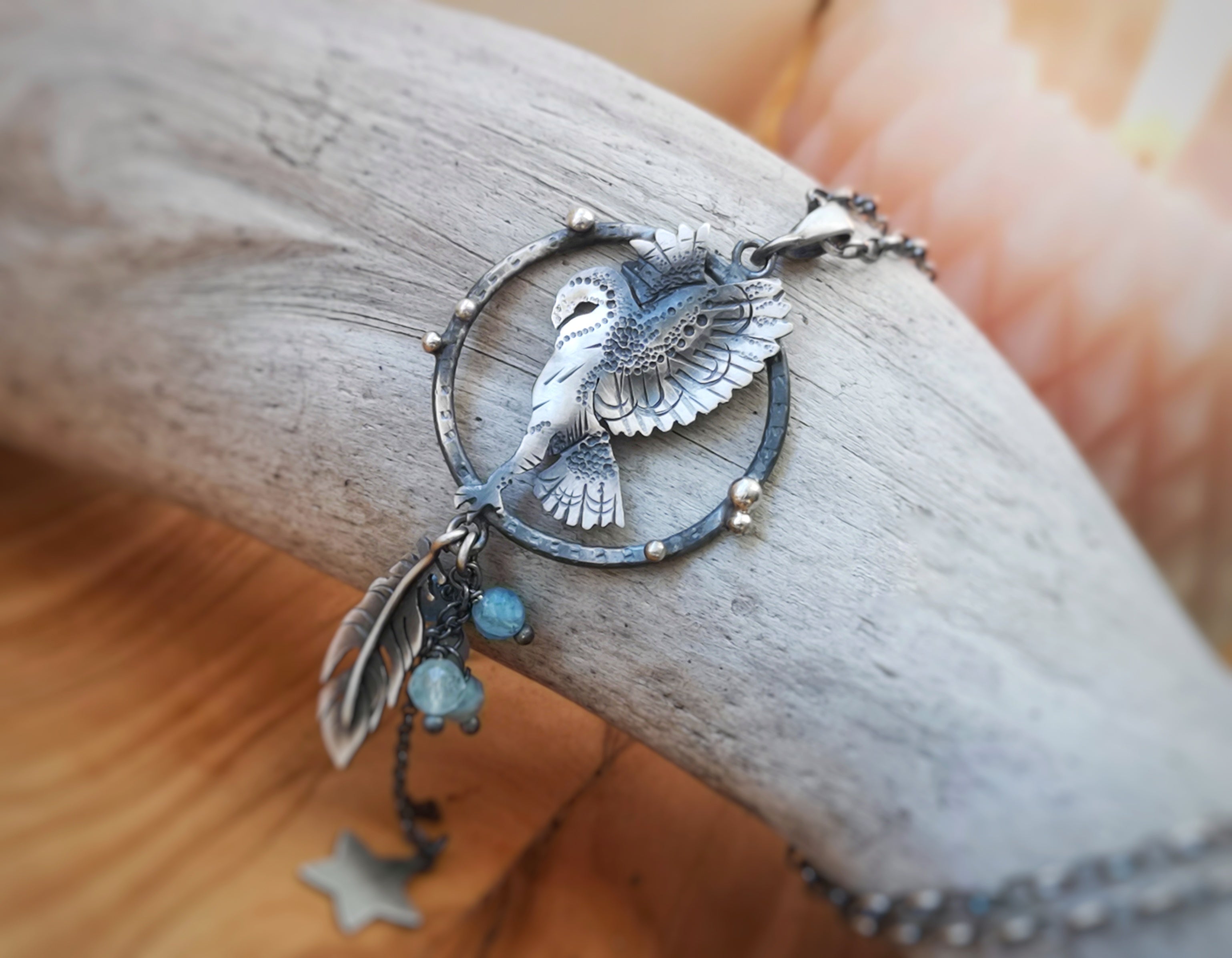 The Owl at Dawn - Lariat Aquamarine