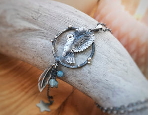 The Owl at Dawn - Lariat Aquamarine