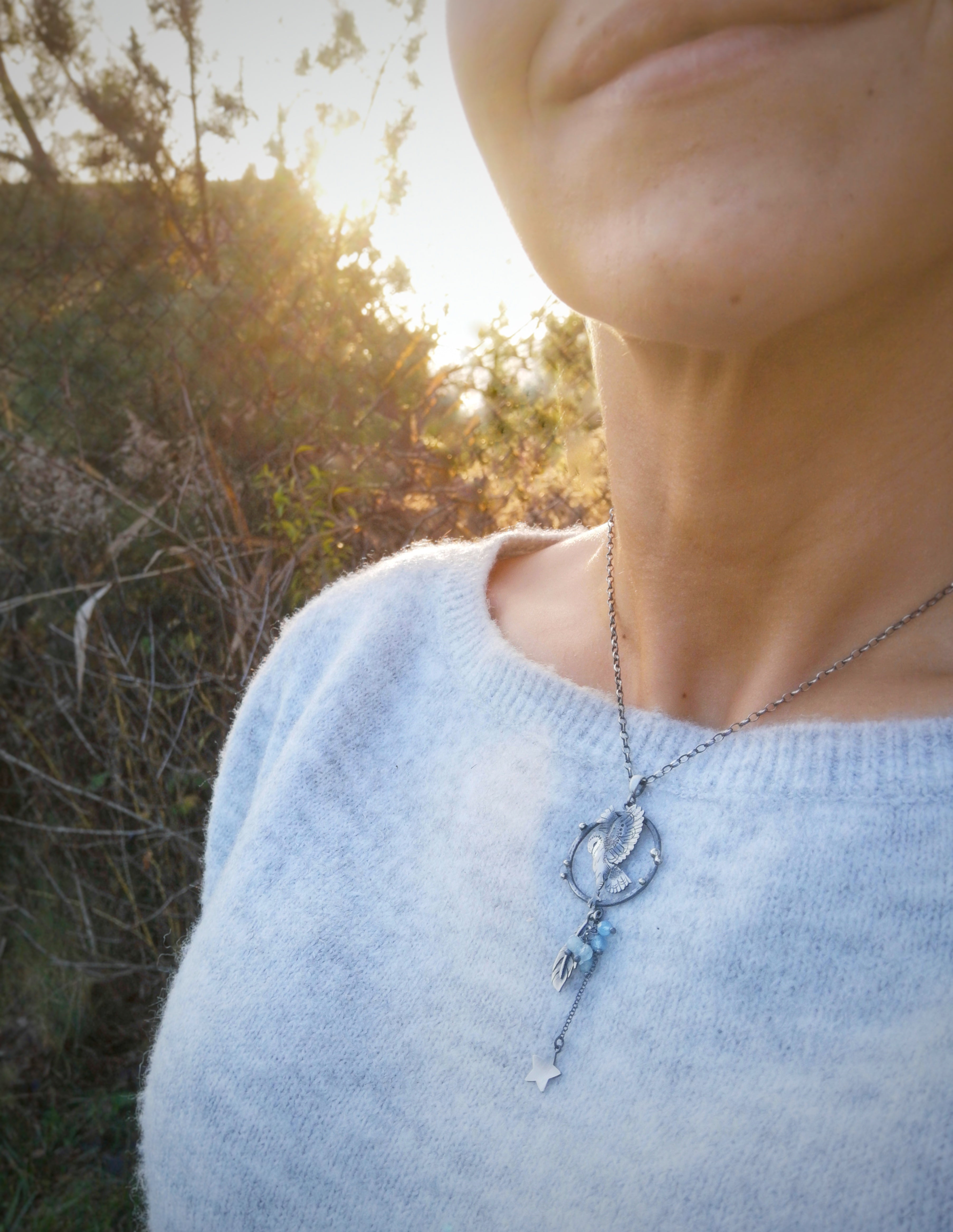 The Owl at Dawn - Lariat Aquamarine