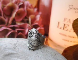 Nature's Whisper Ring - Bunny Totem Ring 8.5 US