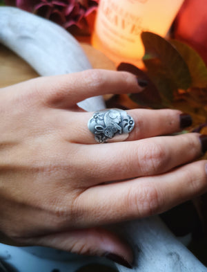 Nature's Whisper Ring - Bunny Totem Ring 8.5 US