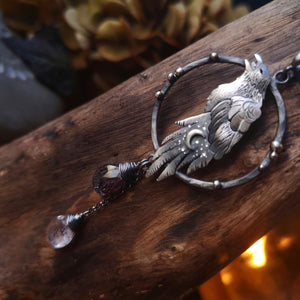 The Winter Raven Necklace