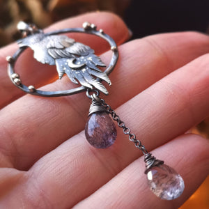 The Winter Raven Necklace