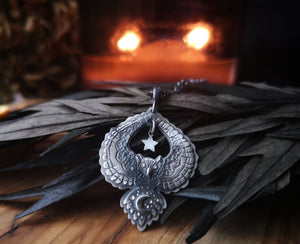 SALE: The Fall Night Owl Necklace