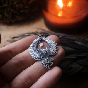 SALE: The Fall Night Owl Necklace