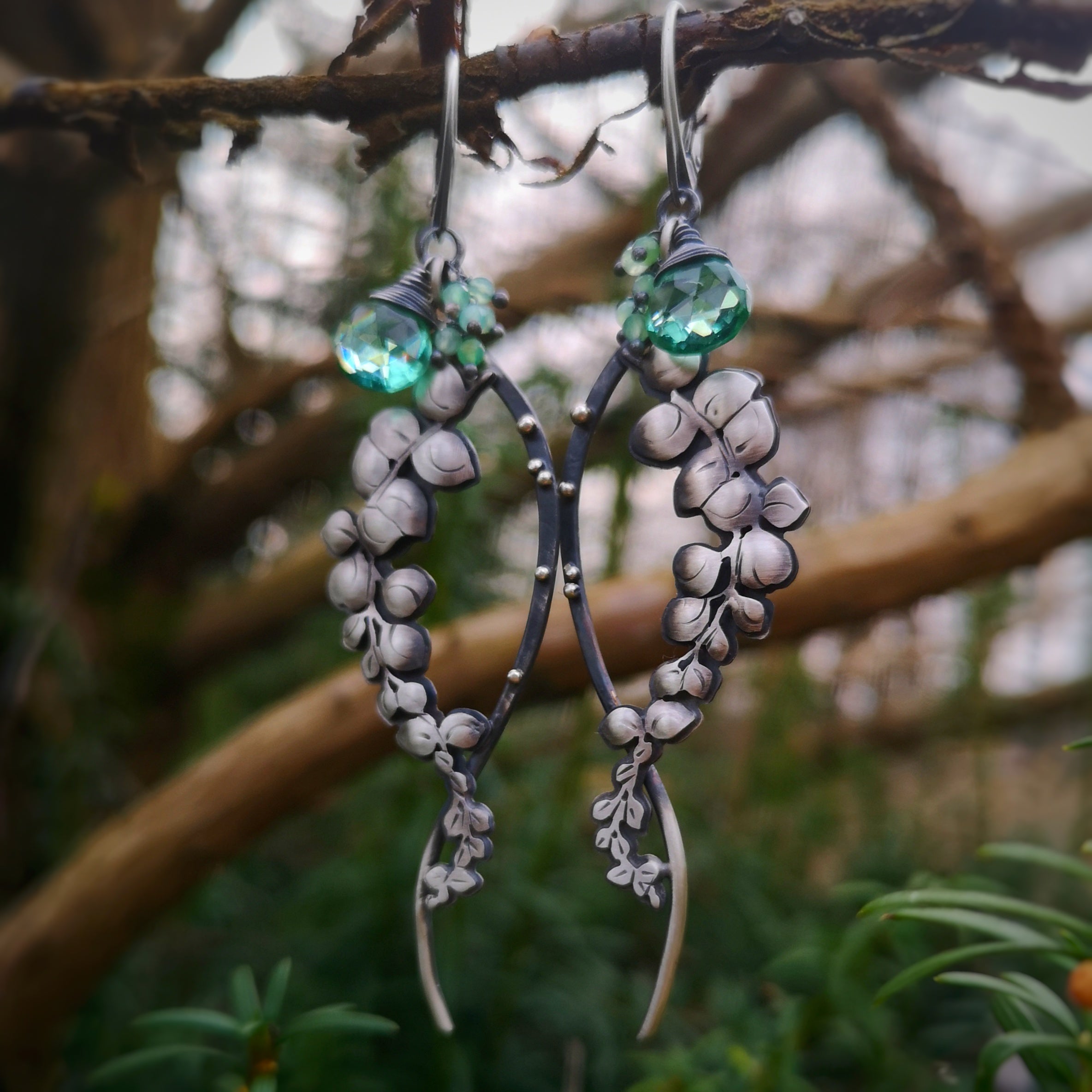 The Eucalyptus Earrings