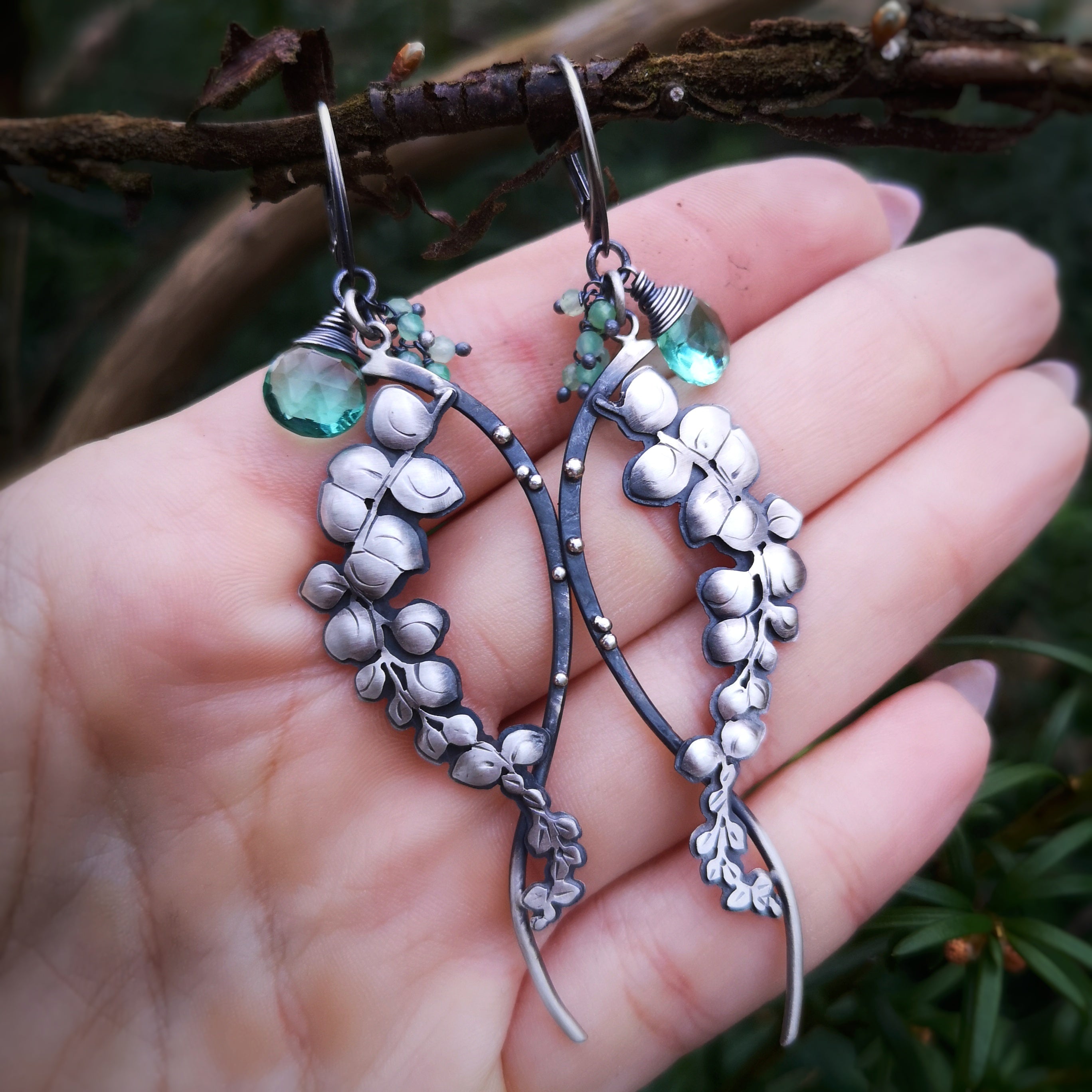The Eucalyptus Earrings