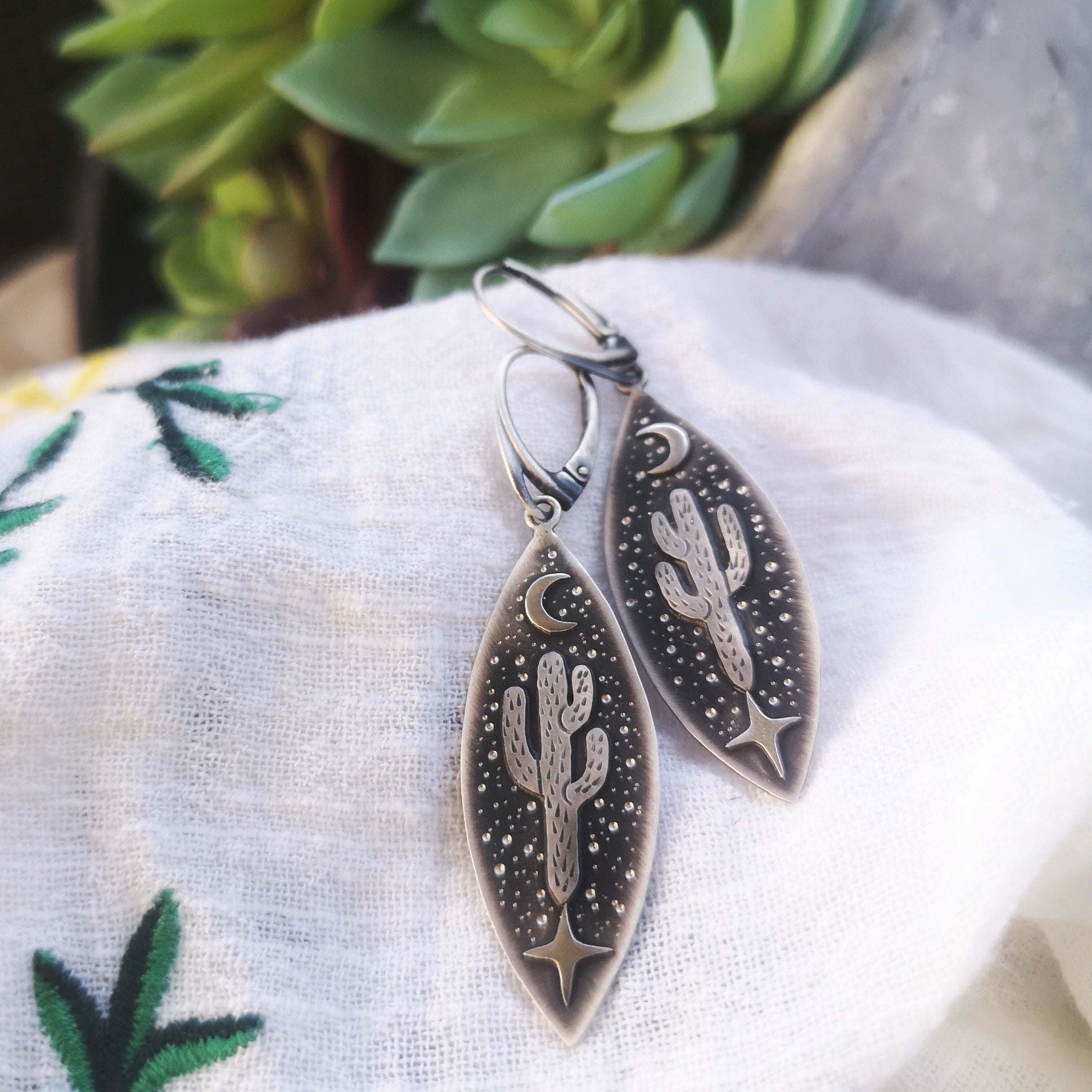 The Saguaro Cactus Earrings