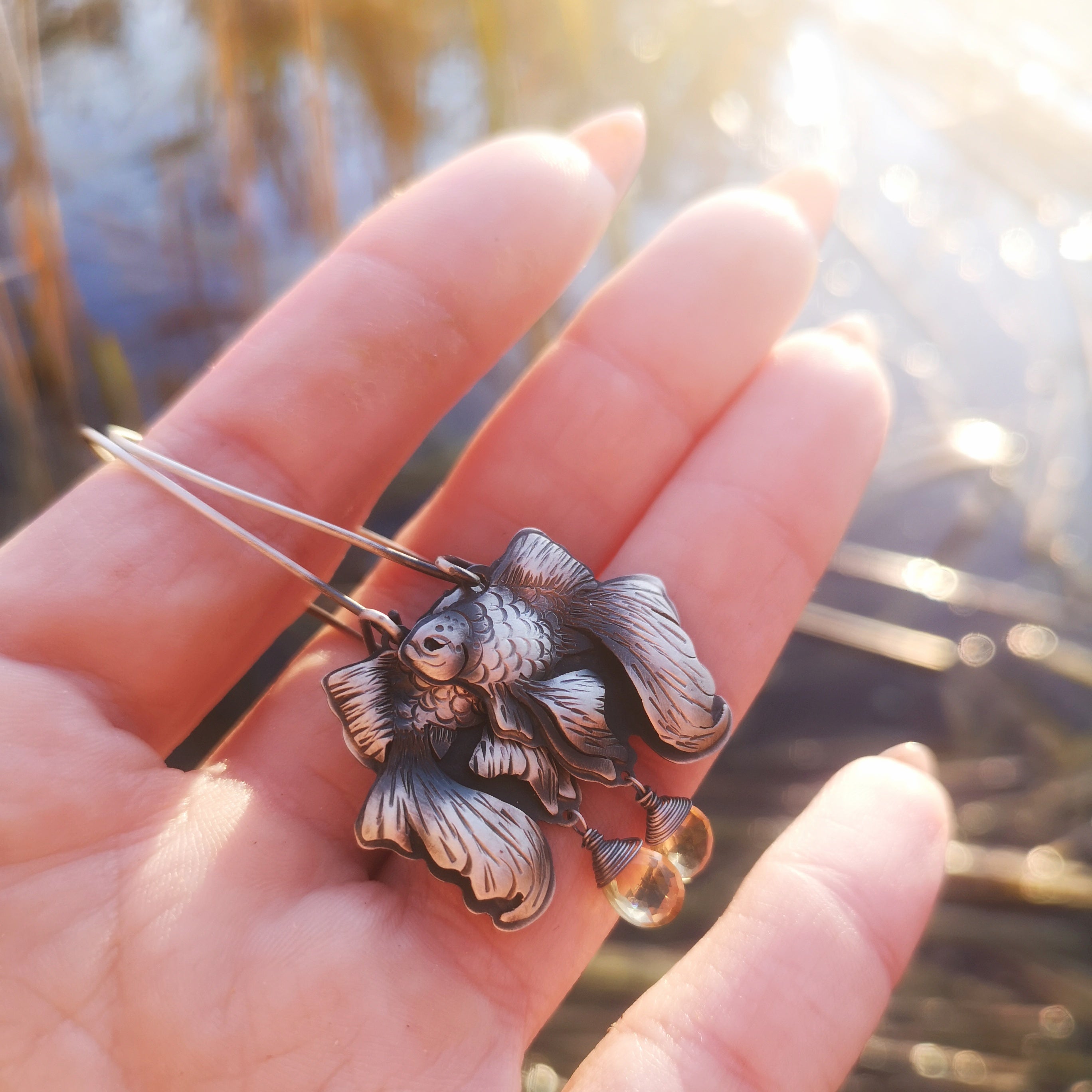 The Goldfish Earrings