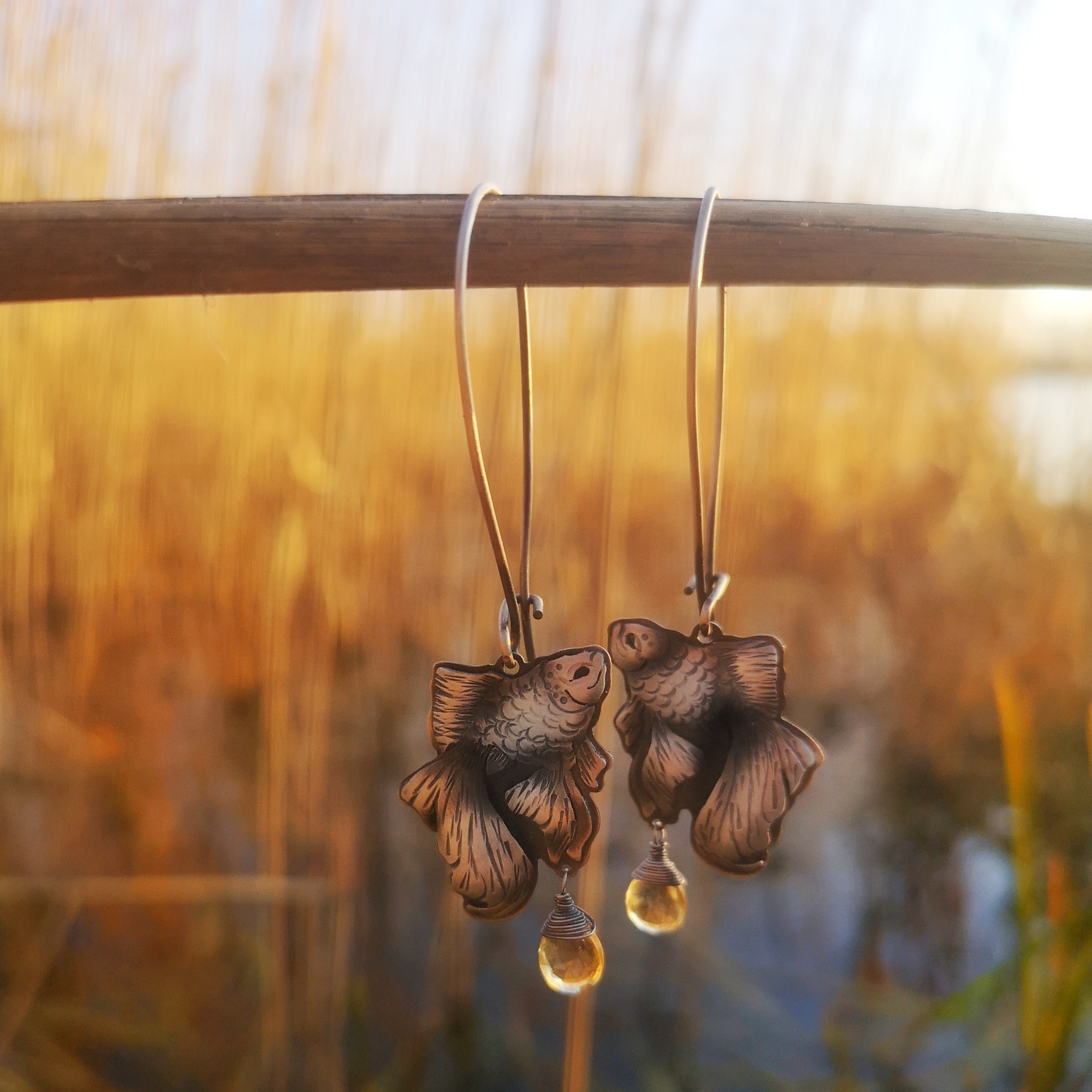 The Goldfish Earrings