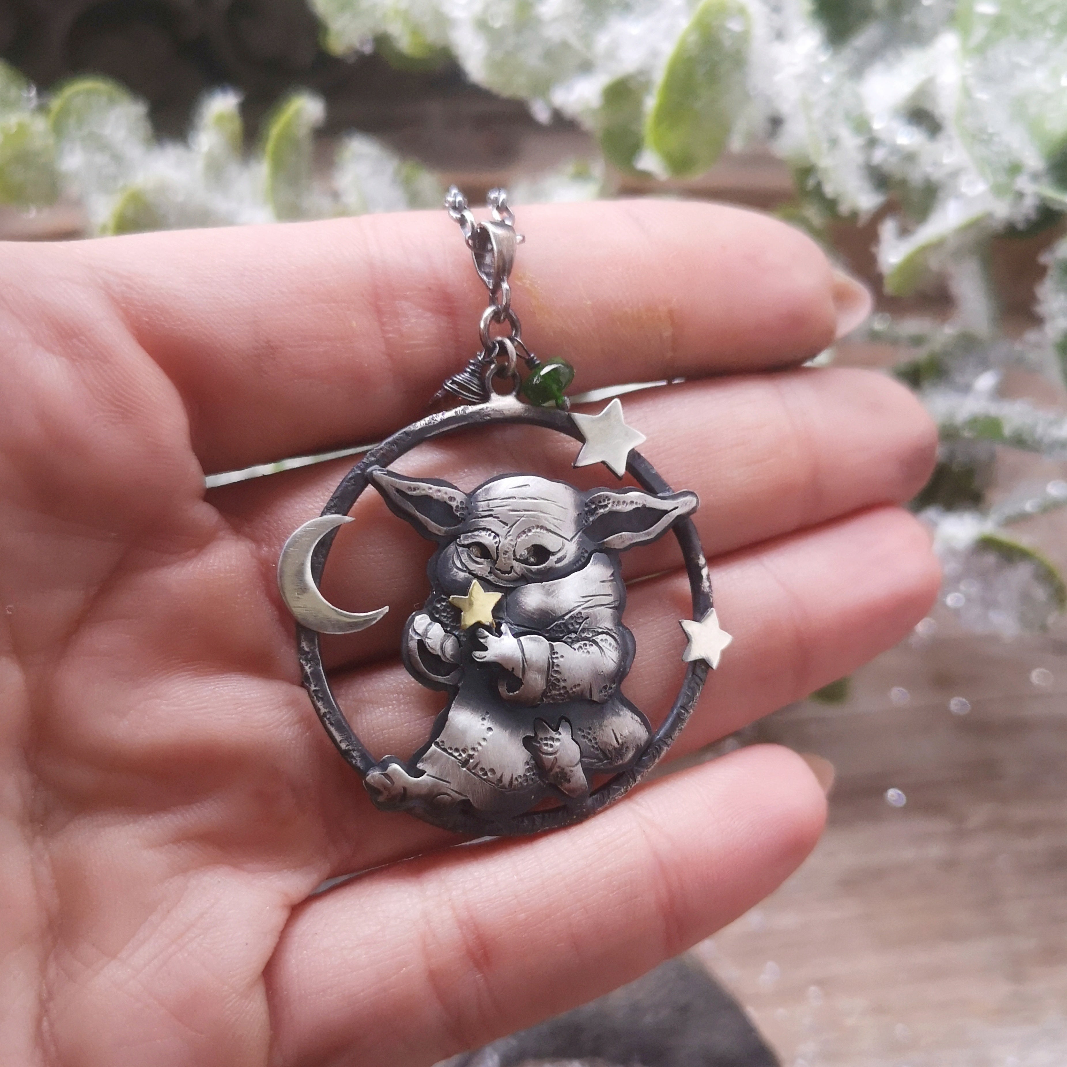 The Baby Yoda Necklace