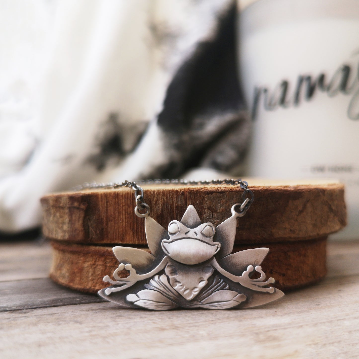 The Yoga Frog Necklace
