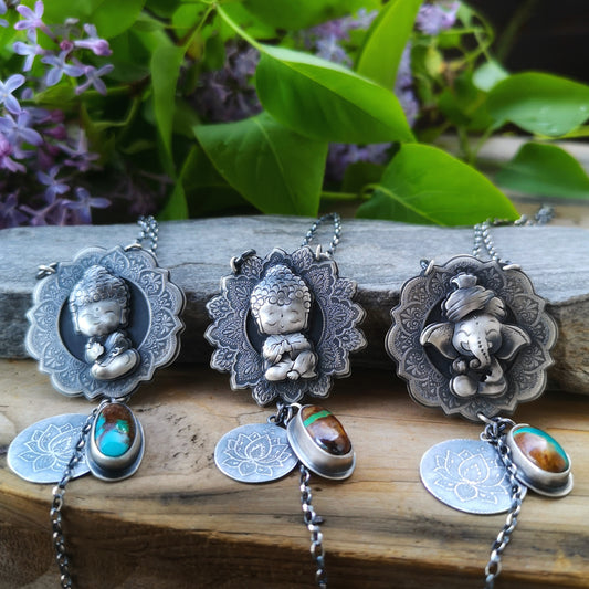 The Baby Buddha Necklace II