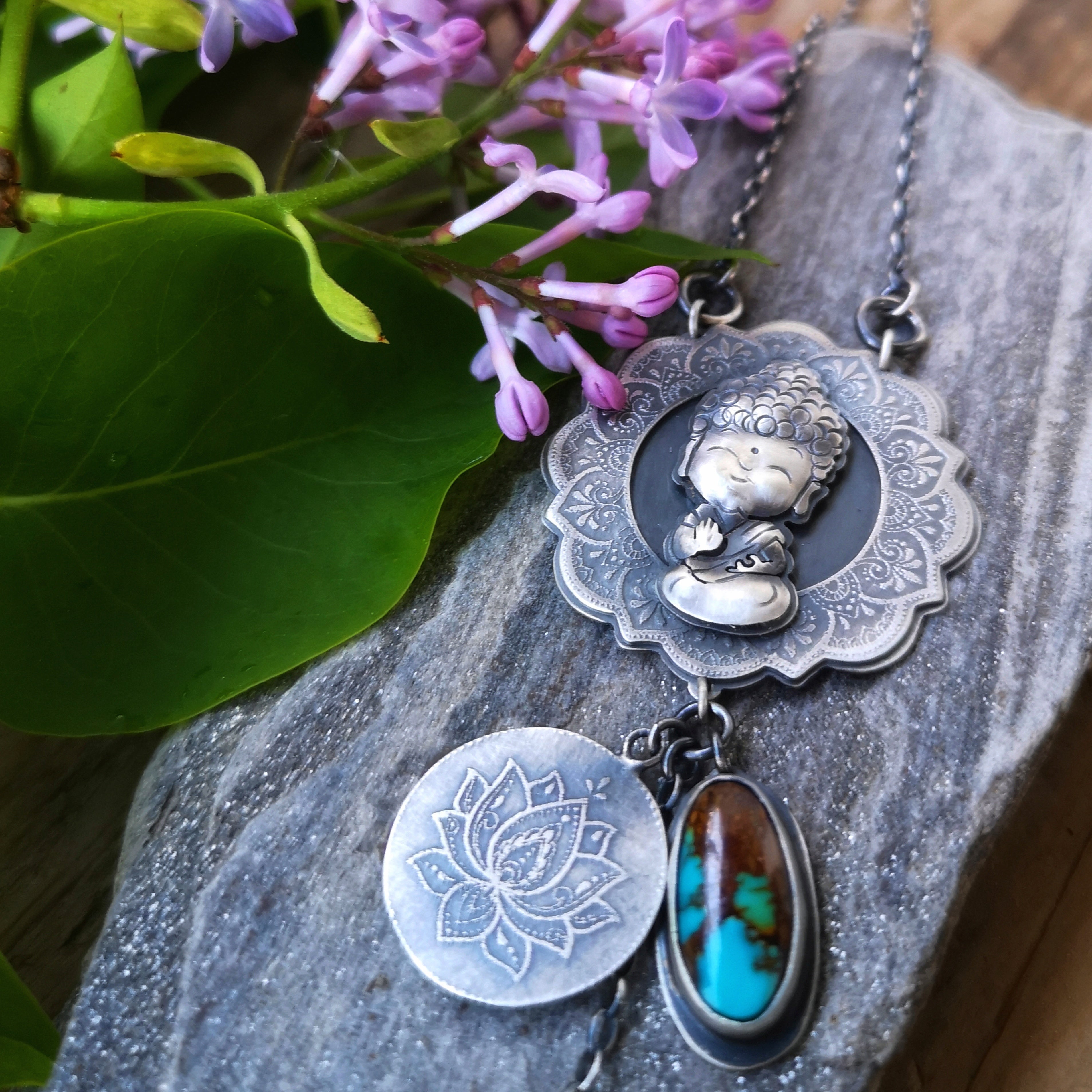 The Baby Buddha Necklace II