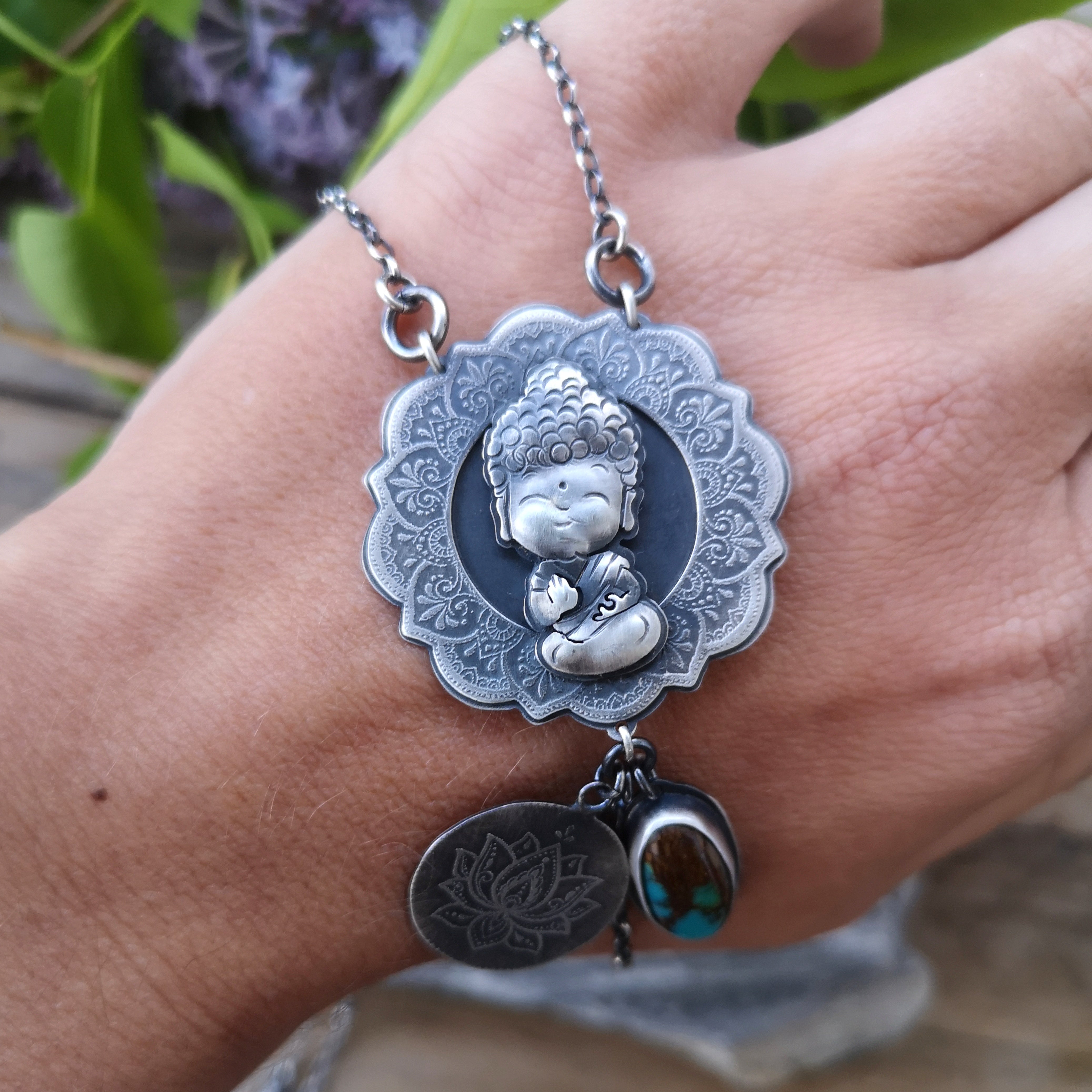 The Baby Buddha Necklace II