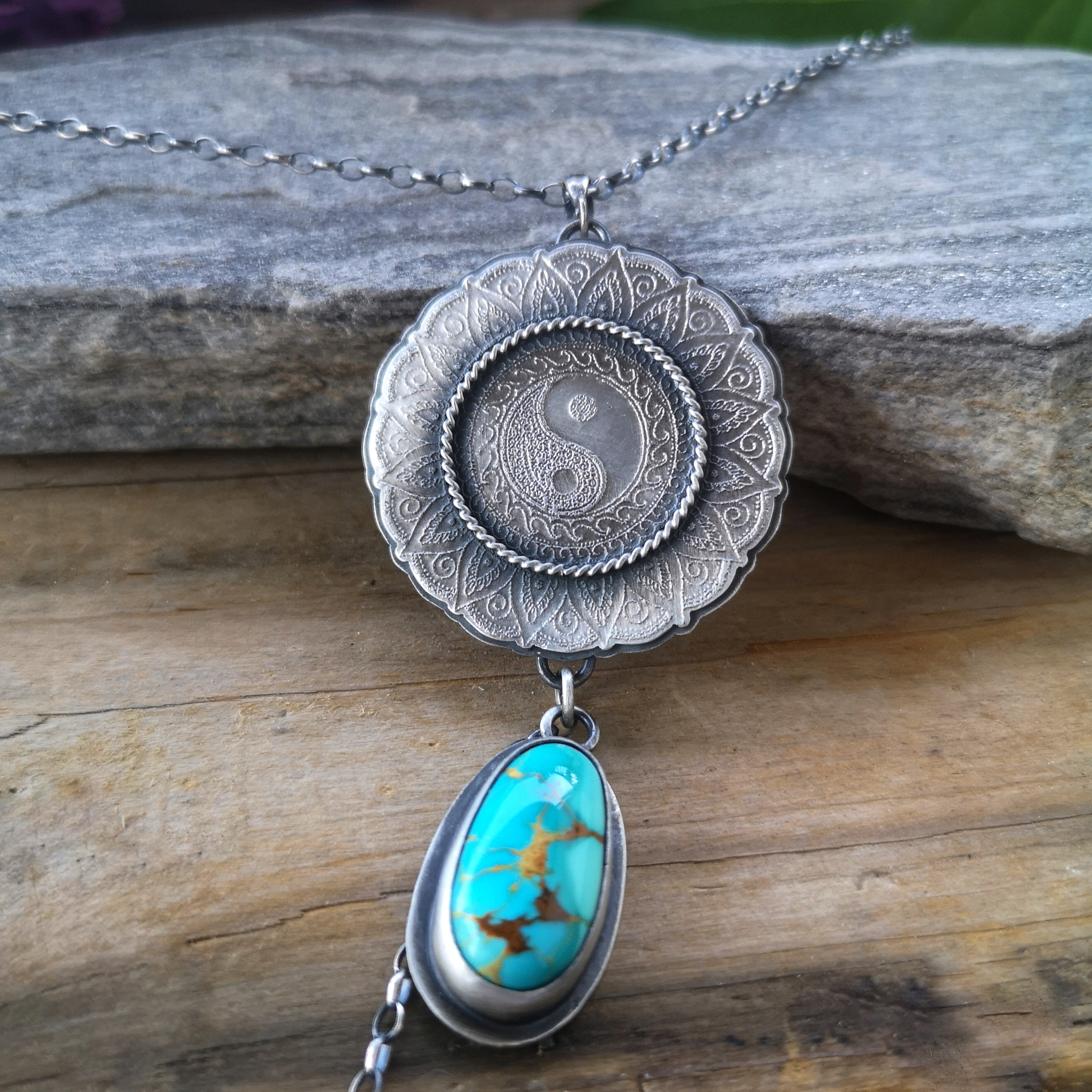 The Yin Yang - Mandala Necklce II