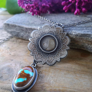 The Yin Yang - Mandala Necklce III