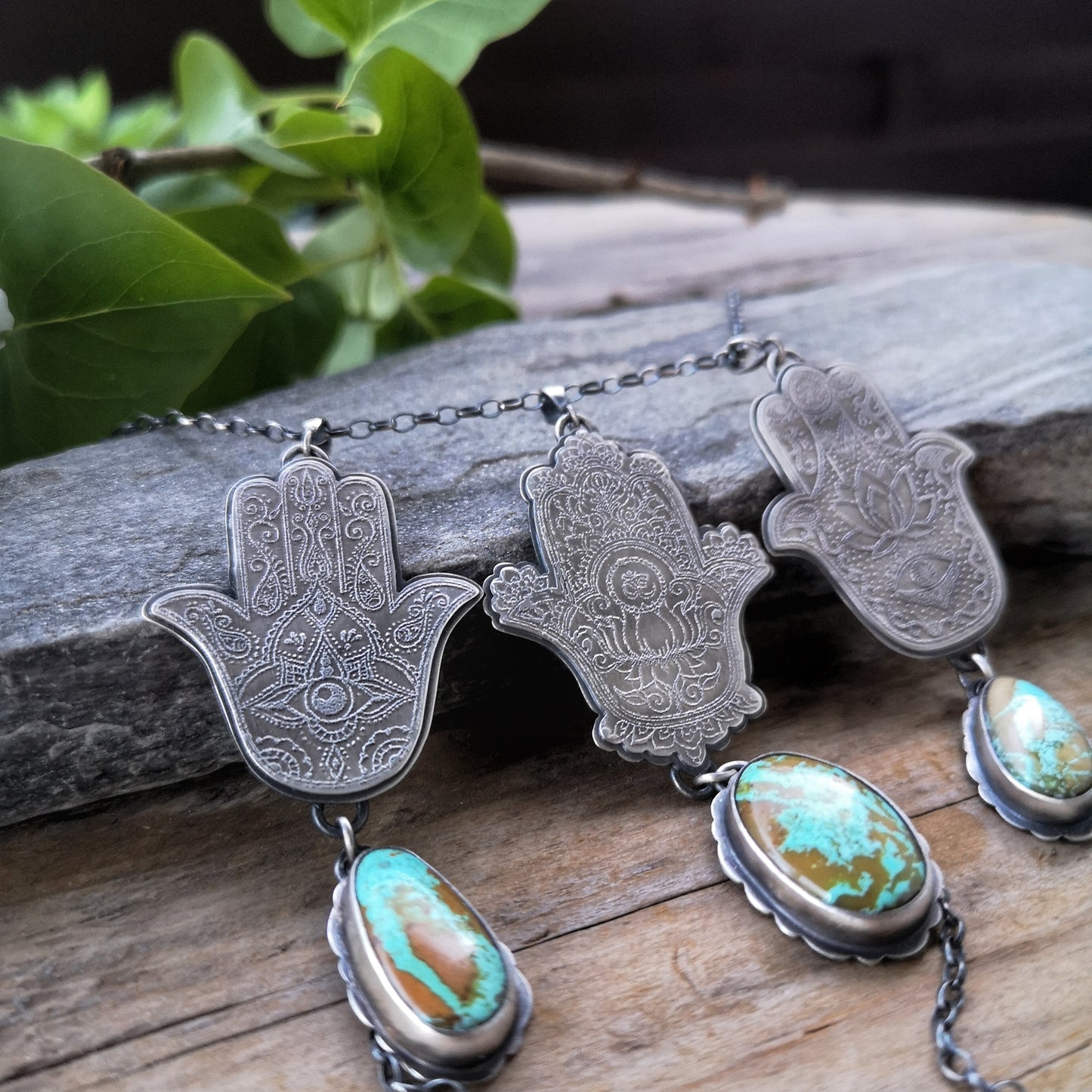 The Hamsa Amulet Necklce III