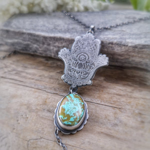 The Hamsa Amulet Necklce II