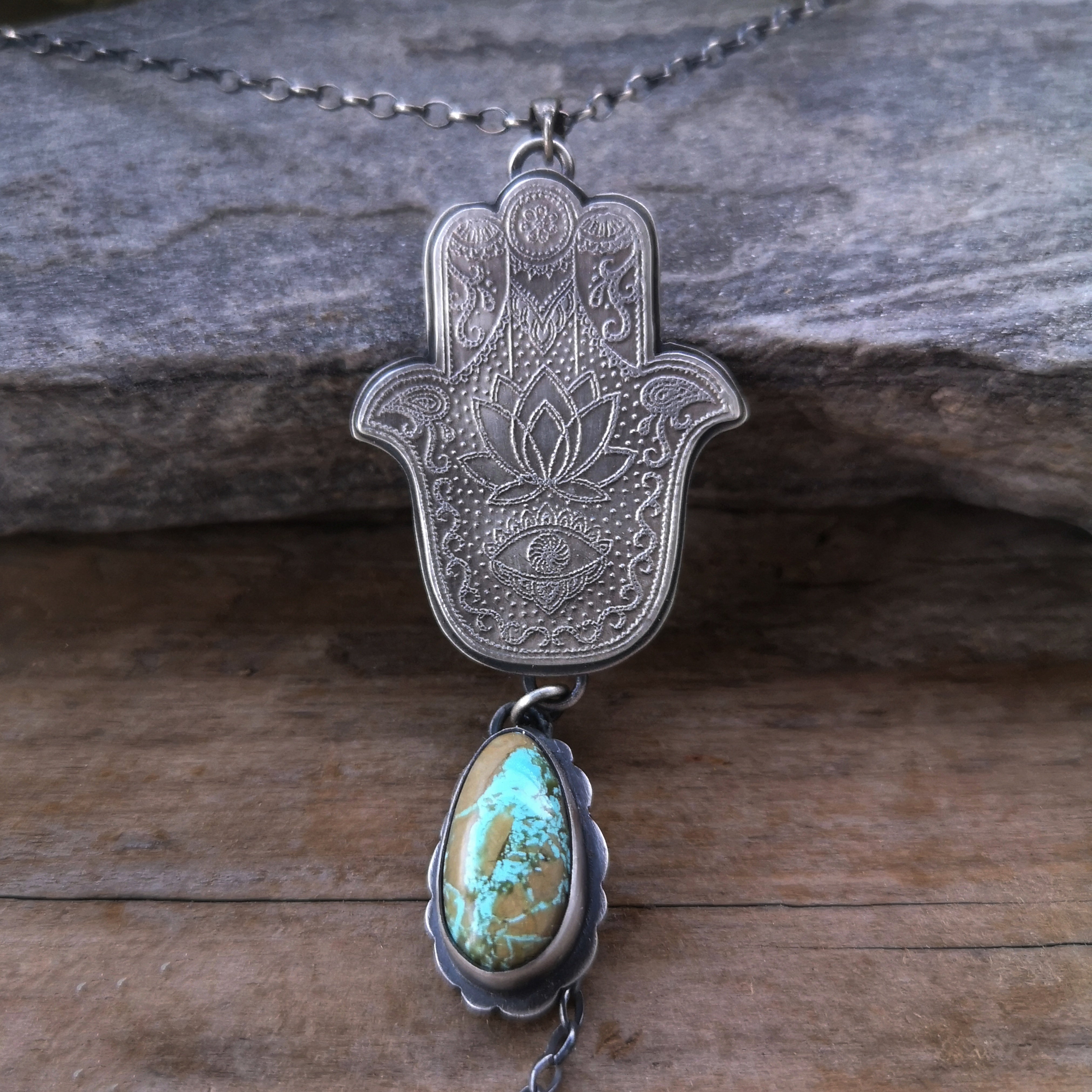 The Hamsa Amulet Necklce III