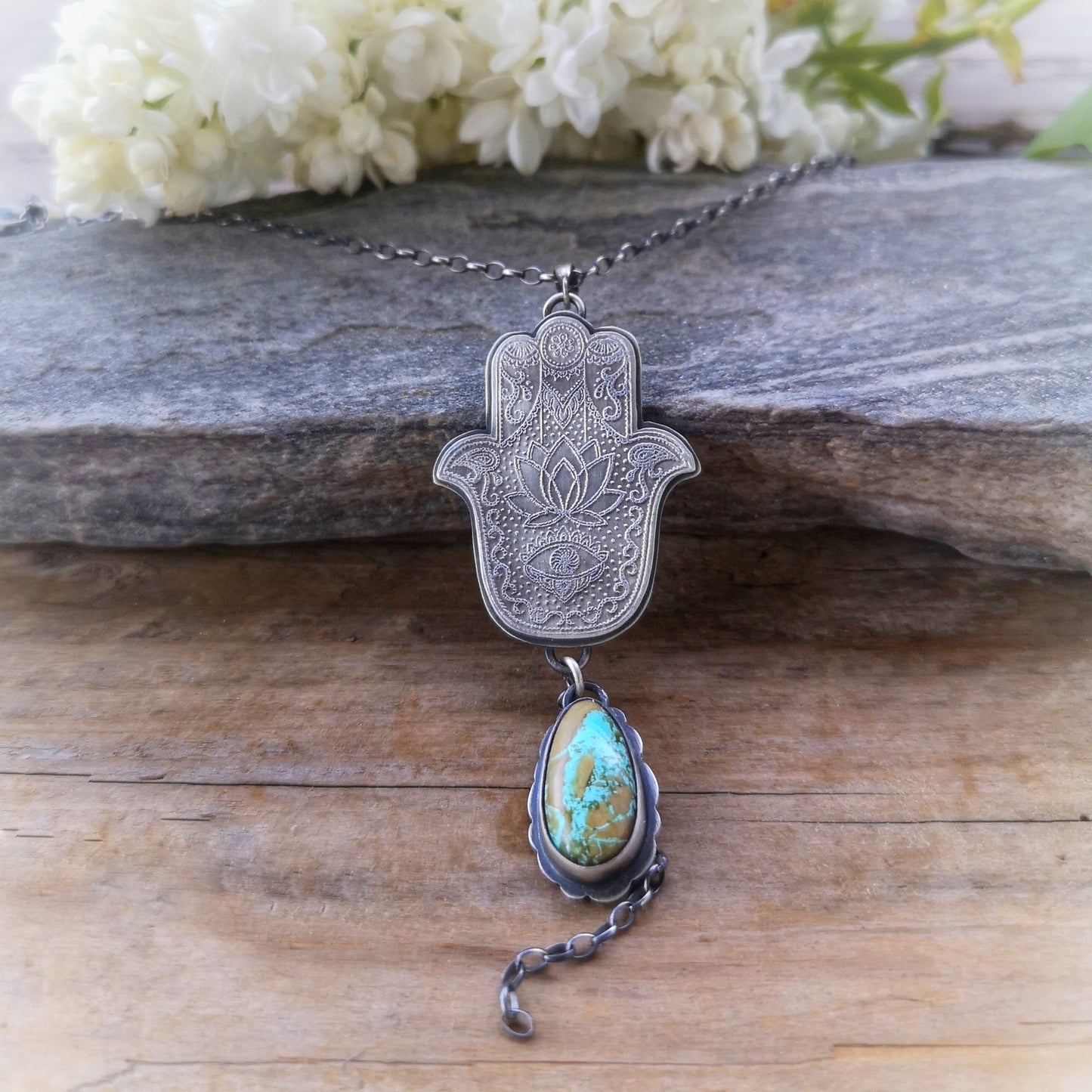 The Hamsa Amulet Necklce III