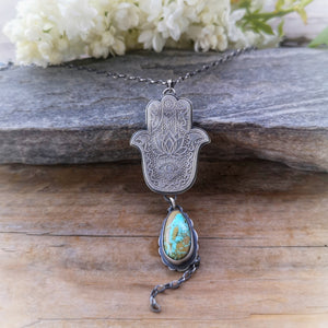 The Hamsa Amulet Necklce III