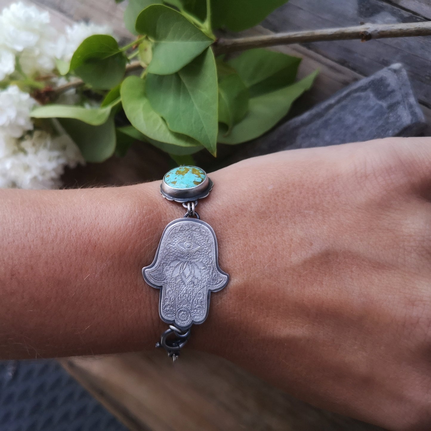 The Hamsa Amulet Bracelet