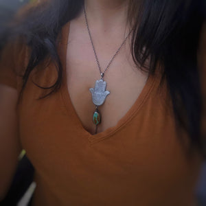The Hamsa Amulet Necklce II
