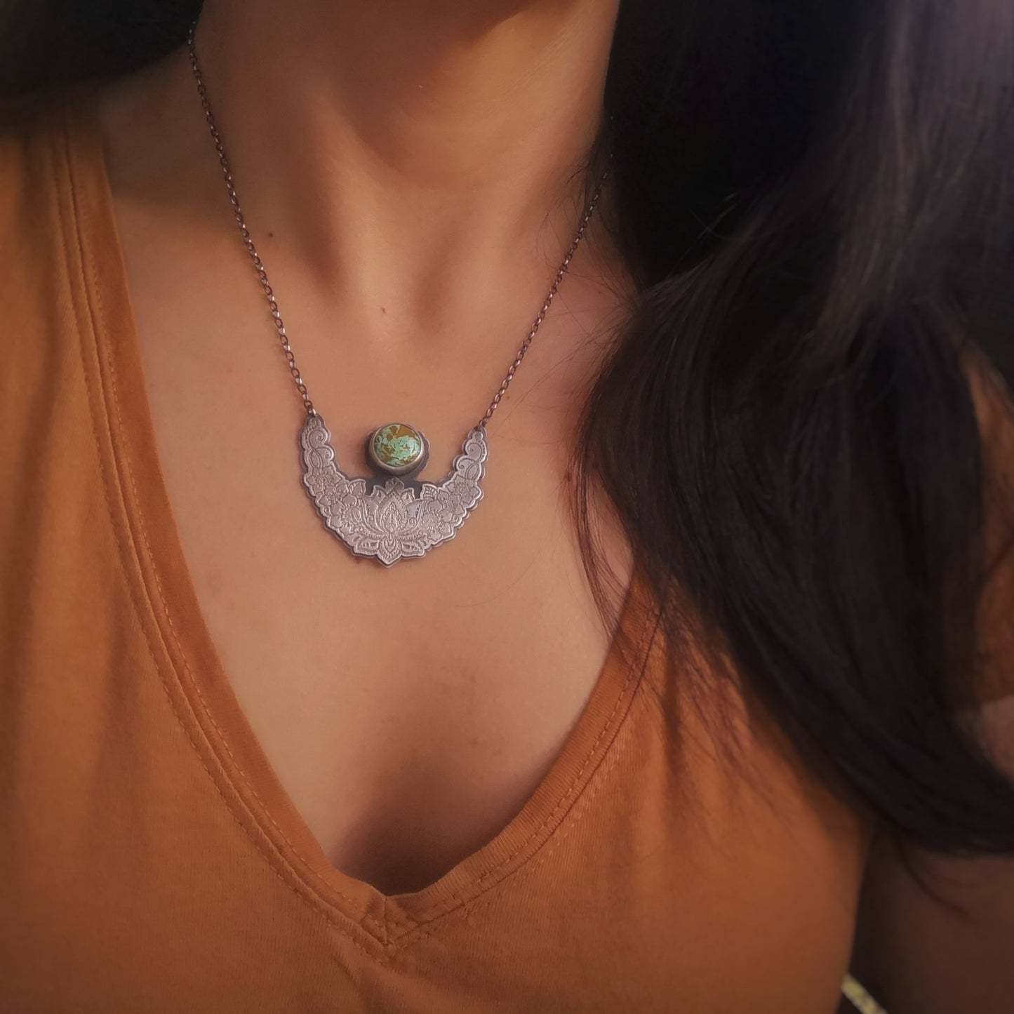 The Lotus Talisman Necklce
