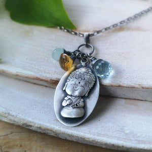 The Baby Buddha Necklace II