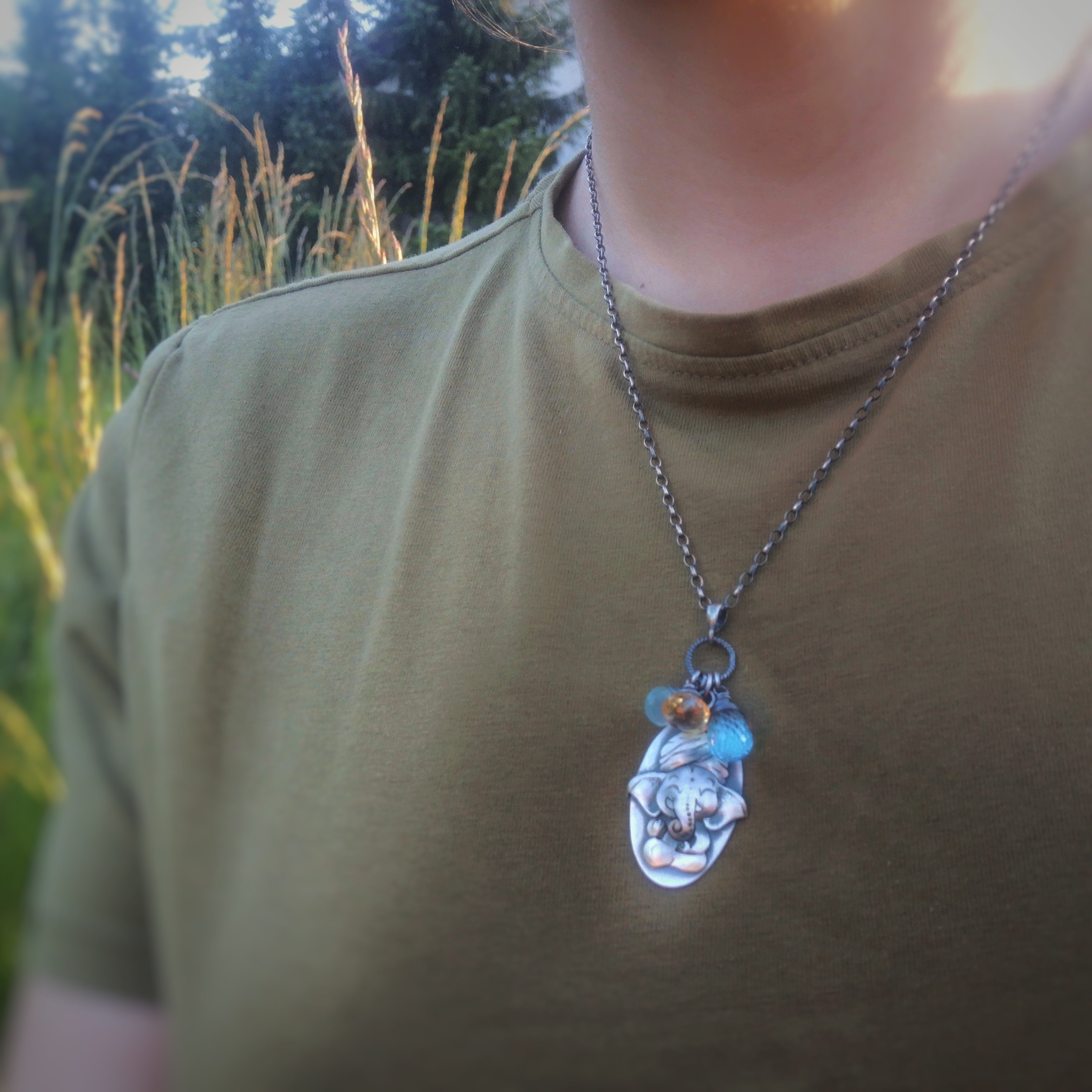 The Baby Buddha Necklace II